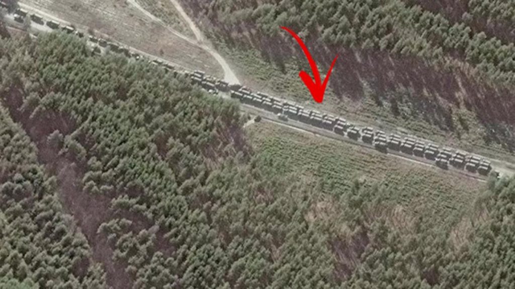 Başkent Kiev’e doğru ilerliyordu! 64 kilometrelik Rus konvoyuna Ukrayna’da Rasputitsa freni