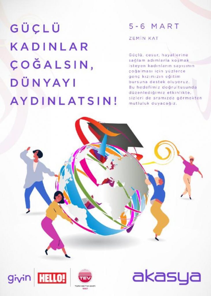 ‘Kadınlar İçin’ destek alışverişi; elde edilen gelir genç kızların eğitimine aktarılacak
